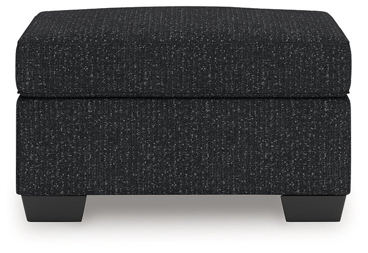 Jasmine Peaks Ottoman