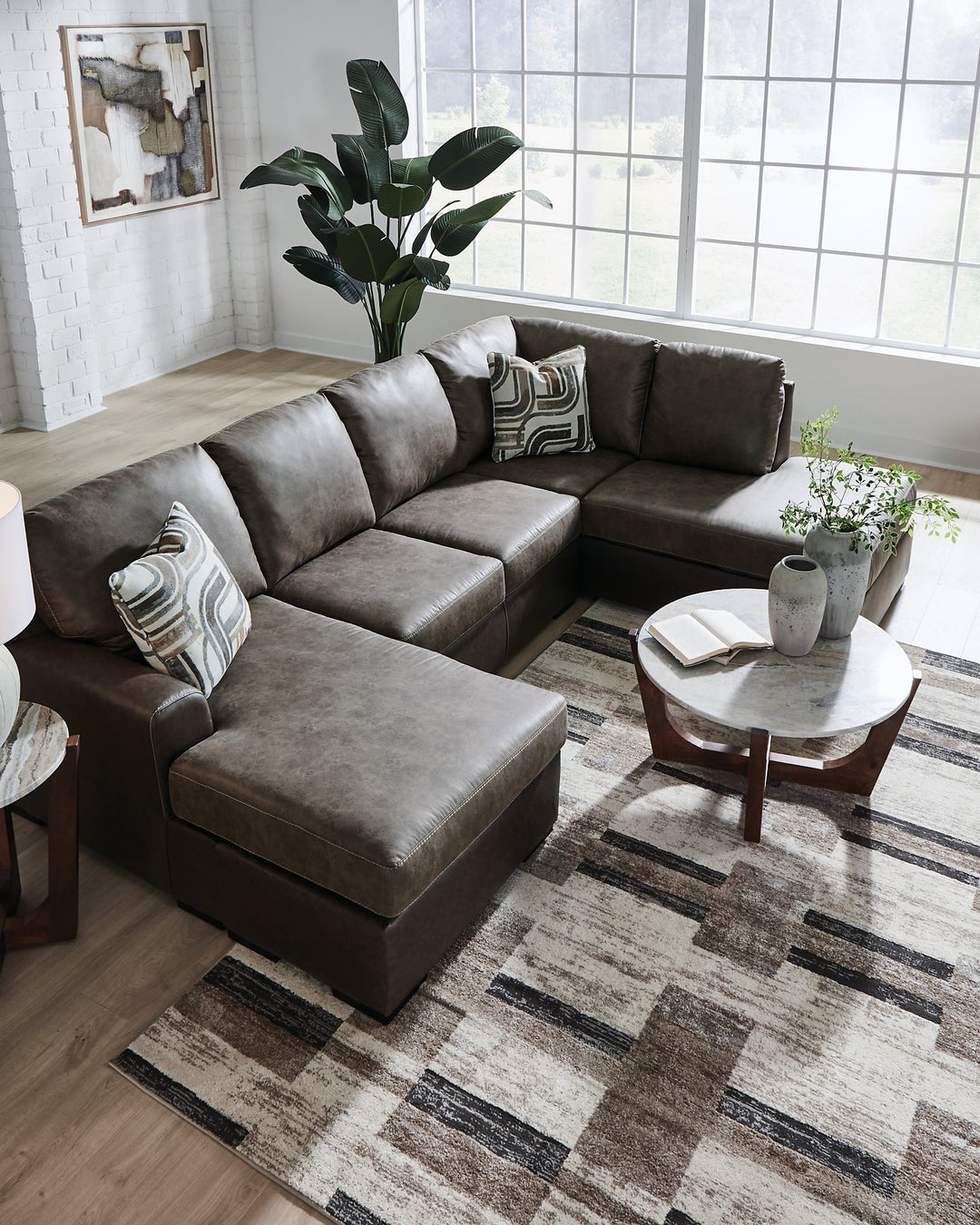 Castille Way Sectional with Chaise