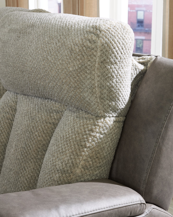 WhipLash Power Reclining Loveseat with Console