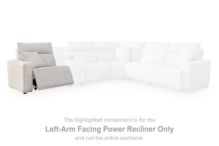 Modmax II Power Reclining Sectional with Audio Consoles
