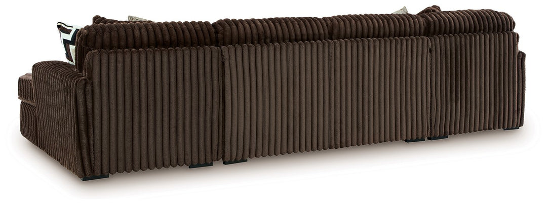 Midnight-Madness Sectional with Chaise