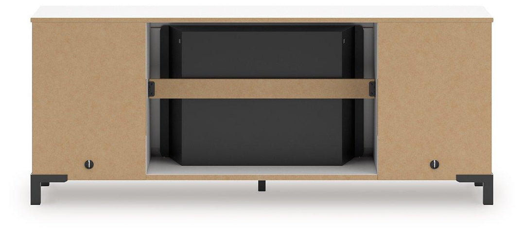 Brollevi 60" TV Stand with Electric Fireplace