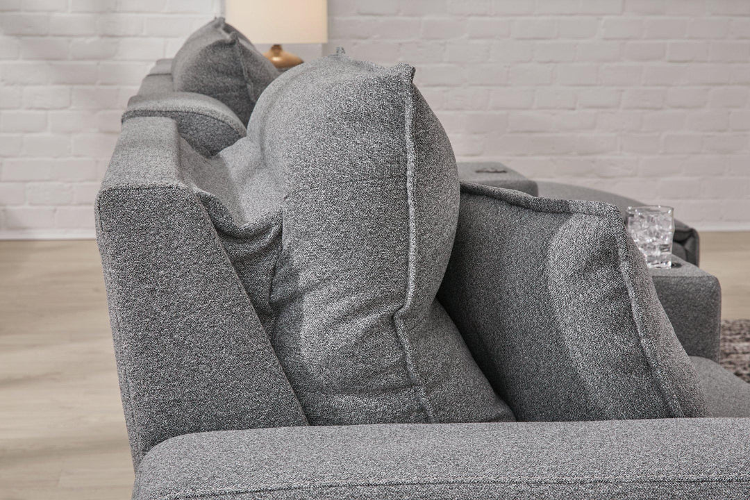 Modmax Reclining Sectional with Console