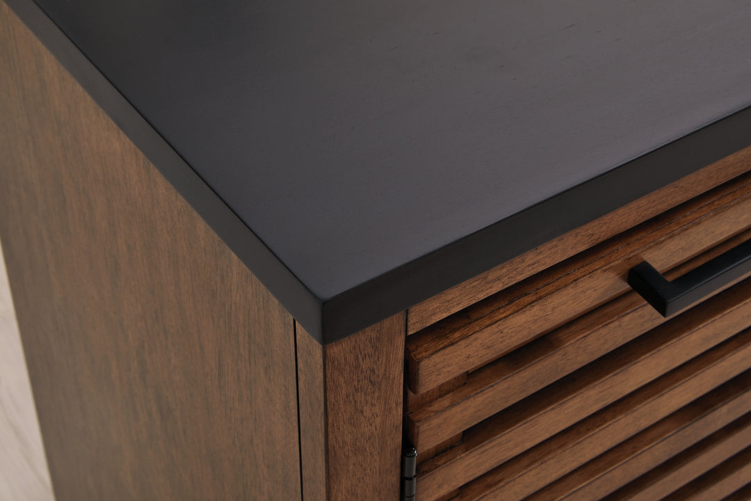 Kallari Credenza with Desk Return