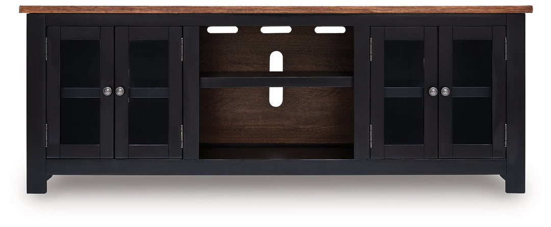 Wildenauer 76" TV Stand with Electric Fireplace